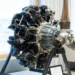 A rare Pratt & Whitney R-1535 Twin Wasp Jr engine, recovered from a lake after 85 years, on display at Patria’s new F-35 maintenance facility in Linnavuori