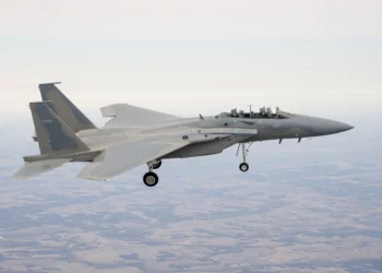 A Royal Saudi Air Force (RSAF) F-15SA fighter jet. The US has approved a $3 billion sustainment package to maintain the operational readiness of the RSAF F-15 fleet.