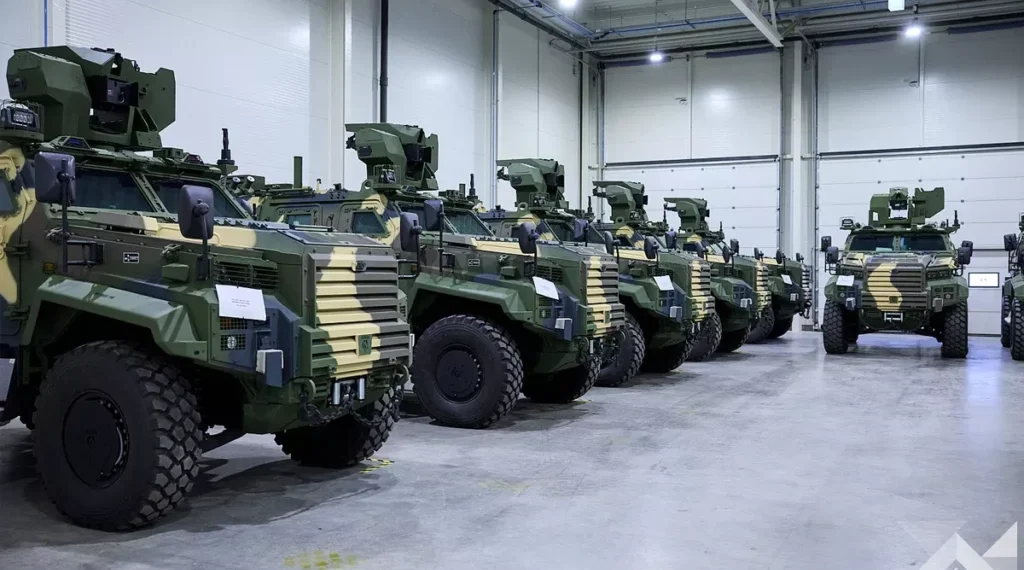 Macaristan Silahlı Kuvvetleri için üretilecek olan Nurol Makina Gidrán (Ejder Yalçın) 4x4 zırhlı aracı.