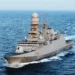 The Italian Navy’s Federico Martinengo (F 596) FREMM frigate, currently en route to Cyprus