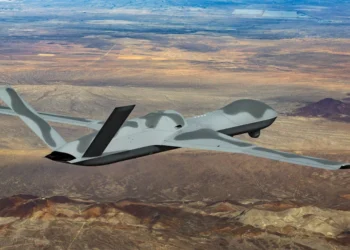 GA-ASI MQ-20 Avenger performing autonomous IR sensing during CCA exercise.