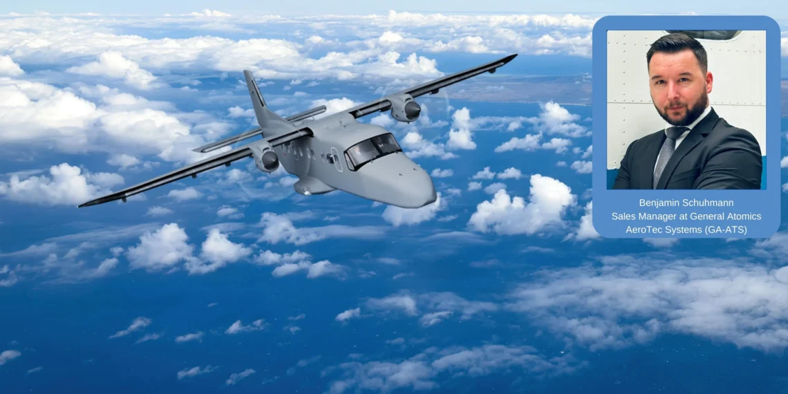 Exclusive interview with Benjamin Schuhmann, Sales Manager at General Atomics AeroTec Systems (GA-ATS), on the Do228 NXT.