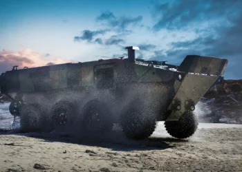 The SUPERAV 8x8 amphibious combat vehicle selected for the Spanish Navy Marines’ VACIM program.