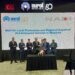 Nurol Makina and Nadicorp representatives signing the MoU for local production of 4x4 armoured vehicles at DSA 2026, Malaysia