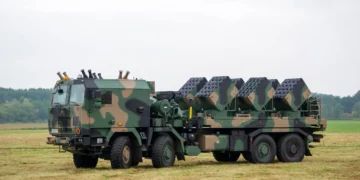 BAOBAB-K Scatterable Mine Laying System of the Polish Army under the 3.4 billion PLN contract with Belma.