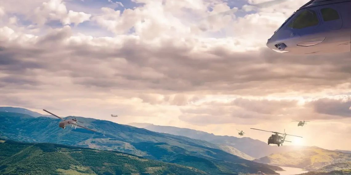 Raytheon RAIVEN akıllı sensör sistemi uçuş testi konsept görseli