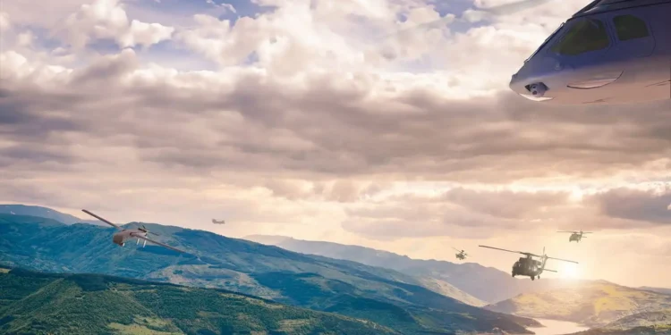 Raytheon RAIVEN akıllı sensör sistemi uçuş testi konsept görseli