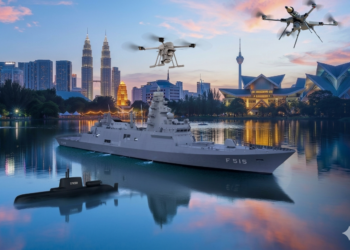 STM's national defence technologies at DSA 2026 Malaysia: Naval platforms, LMS corvettes, and tactical UAV systems in Kuala Lumpur.