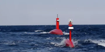 Exail DriX H-9 uncrewed surface vehicle at sea