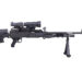 FN MAG TACTICAL General Purpose Machine Gun with inline optics system