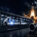 Representative image of the next-generation robotic manufacturing system developed by Intecro and MetalWorm for launch vehicle production.