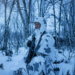 Saab Barracuda Poncho multispectral individual camouflage and thermal management system.