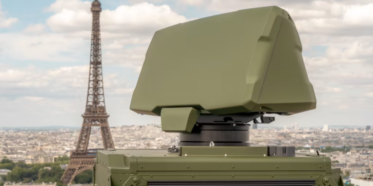 Saab Giraffe 1X France air defense radar