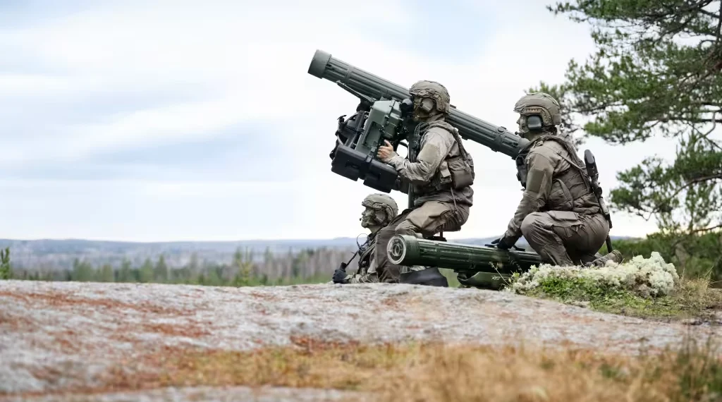 Saab tarafından geliştirilen yeni Bolide 2 hava savunma füzesi ve RBS 70 NG sistemi.