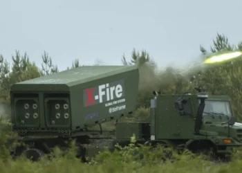 Thales ve Soframe tarafından geliştirilen X-Fire Kara Uzun Menzilli Vuruş Sistemi, ilk canlı atış testini gerçekleştiriyor.