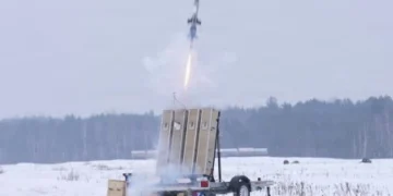 US Army 52d ADA BDE conducts an operational test of the IonStrike counter-UAS interceptor system to support the Eastern Flank Deterrence Initiative.