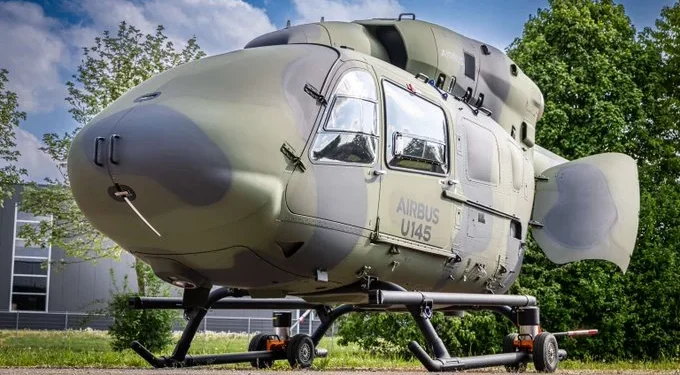Airbus tarafından ILA Berlin Havacılık Fuarı'nda tanıtılan insansız otonom helikopter modeli U145