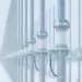 Antenna array of the Arctic Over-the-Horizon Radar (A-OTHR) system under snowy weather conditions