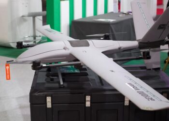 ILA Berlin 2026 fuarında sergilenen Beyond Vision insansız hava aracı ve EMR Group iş birliği.