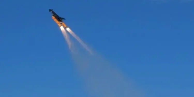 Rafale savaş uçağından ateşlenen ASN4G hipersonik füzesi demonstratörü