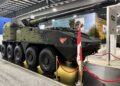 General Dynamics Land Systems–Canada tarafından üretilen ve CANSEC 2026 fuarında sergilenen GRIZZLY LAV Kundağı Motorlu Obüs (SPH)
