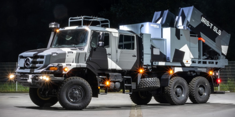 IRIS-T SLS MK4 short-range air defense system