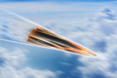 Lockheed Martin tarafından geliştirilen Yeni Nesil Süzülme Aracı (NXGB) hipersonik sisteminin tasarımı.