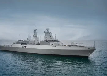 Almanya'nın F126 projesi yerine tedarik etmeyi planladığı MEKO A-200 DEU sınıfı fırkateyn.