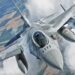 NATO’nun Baltık Kalesi Polonya analizi için gökyüzünde uçuş yapan Polonya Hava Kuvvetleri'ne ait F-16 savaş uçakları.