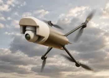 Iron Wasp canister-launched drone interceptor developed by RAFAEL and SpearUAV.