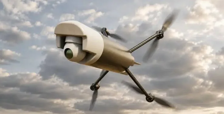 Iron Wasp canister-launched drone interceptor developed by RAFAEL and SpearUAV.