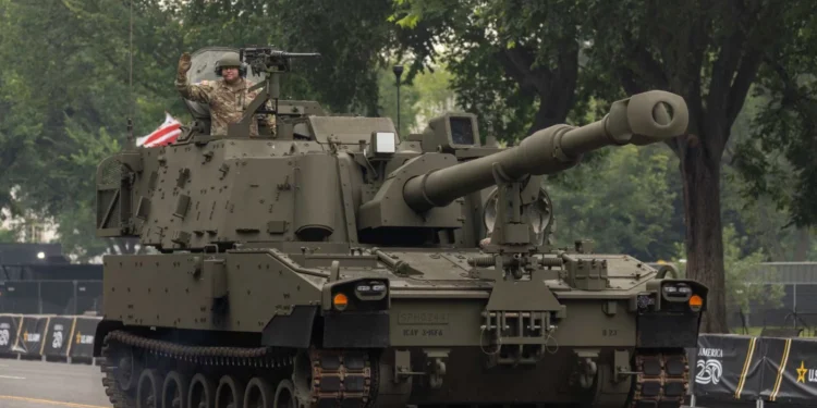 Tayvan ordusunun asimetrik savunma stratejisi kapsamında tedarik edeceği M109A7 kundağı motorlu obüs sistemi.