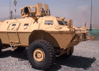 Textron Systems Mobile Strike Force Vehicle (MSFV) production line in Slidell