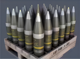 155mm artillery ammunition bodies pallet Sigma Advanced Systems