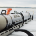 HII's REMUS 300-based Lionfish Unmanned Underwater Vehicle (UUV) secured on a deck during operations.