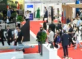An archival image from the ADEX Azerbaijan International Defence Exhibition held at the Baku Expo Center.