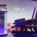 Ukrayna Brave1 Advantage fuarında sergilenen FP-7 Balistik Füze sistemi.