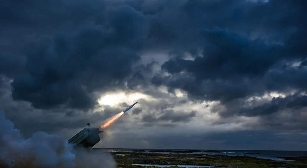 NASAMS hava savunma sistemi atış testi görüntüsü; Belçika ve Hollanda'nın 10 adet NASAMS tedariki için imzaladığı işbirliği anlaşması kapsamında kullanılacak sistem