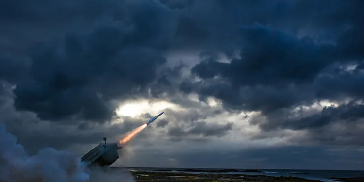 NASAMS air defense system during a test fire, highlighting the recent procurement collaboration between Belgium and the Netherlands