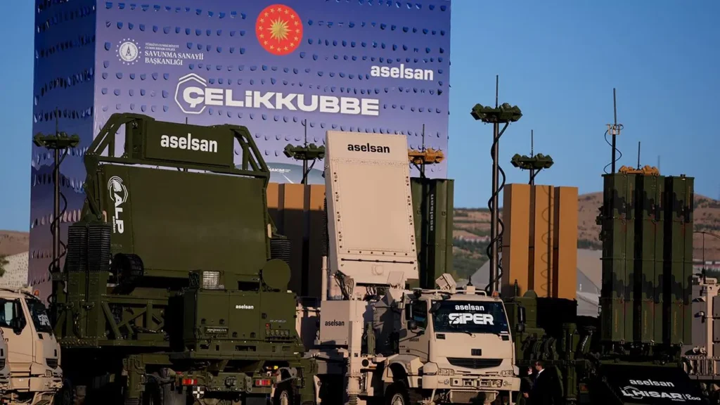 Türkiye'nin hava ve füze savunma sistemlerini tek çatı altında toplayan Çelik Kubbe projesi