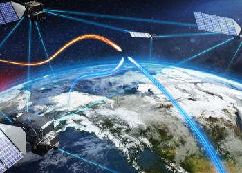 L3Harris Technologies AMDT3 missile defence satellites providing fire-control quality data for the US Space Force space-based tracking layer.