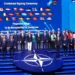 NATO Zirvesi'nde Türkiye'nin de katıldığı savunma projeleri imza töreni.