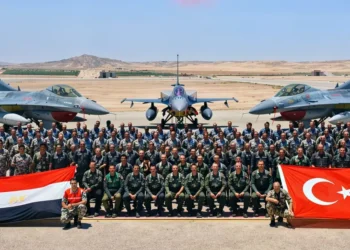 Turkish and Egyptian Special Forces units during the Golden Eagle joint military exercise.