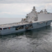 NATO Müttefik Mukabele Kuvveti (ARF) görevi için tahsis edilen Hollanda amfibi gemisi Zr.Ms. Johan de Witt.