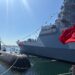 Türkiye's first national frigate, TCG İSTANBUL, and the HIZIRREİS submarine were opened to visitors at the Gölcük Shipyard within the scope of TEKNOFEST Mavi Vatan.