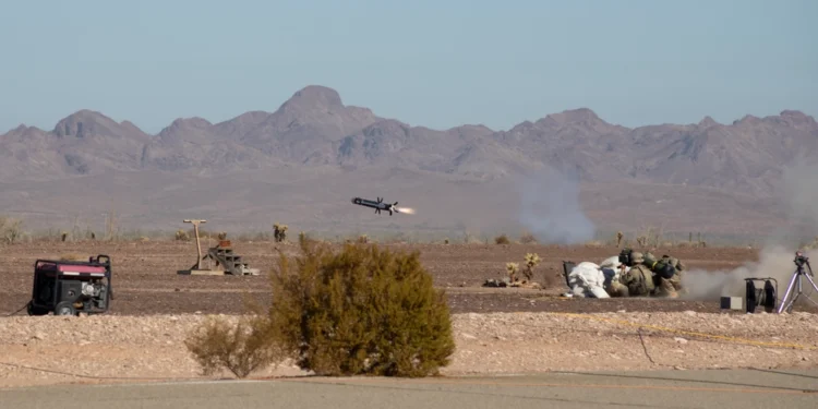 U.S. Army FGM-148 Javelin at Yuma Proving Ground