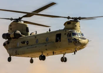 CH-47 helicopter avionic modernization flight test