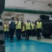 Romanya Savunma Bakanı Radu-Dinel Miruță, Otokar'ın Mediaş fabrikasındaki COBRA II üretim hattını inceliyor.