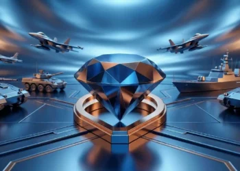 Nano synthetic diamond technology used in quantum defense systems and advanced military hardware applications