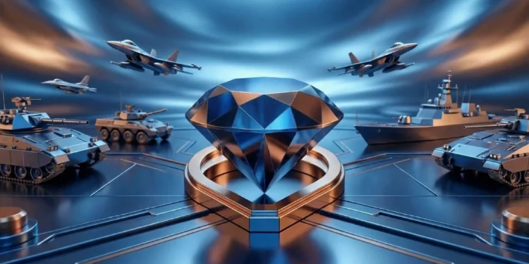Nano synthetic diamond technology used in quantum defense systems and advanced military hardware applications